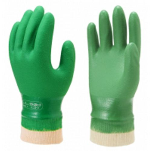 グリーンジャージ ビニローブ S 品番：S-600 | 農家のお店おてんとさん