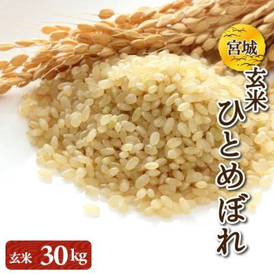 令和6年産 宮城県産 ひとめぼれ 30kg 玄米 検査一等米 送料無料（離島・沖縄除く） | 農家のお店おてんとさん