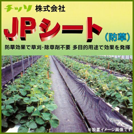 日祥株式会社 JPシート (防草シート) 黒 幅200cm×長さ100m | 農家のお店おてんとさん