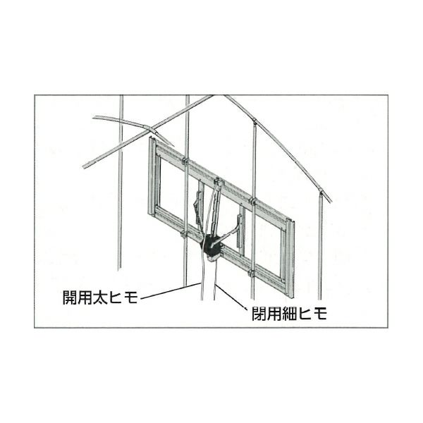 東都興業 ツマソー3 (TS-3) ハウスの妻面換気装置 | 農家のお店おてん 